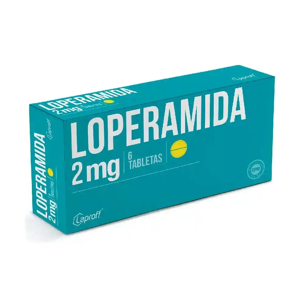 Loperamida Clorhidrato 2 Mg