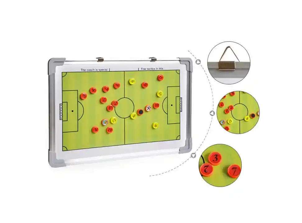 Set Tablero Entrenador Fútbol Escuela Fútbol Importado