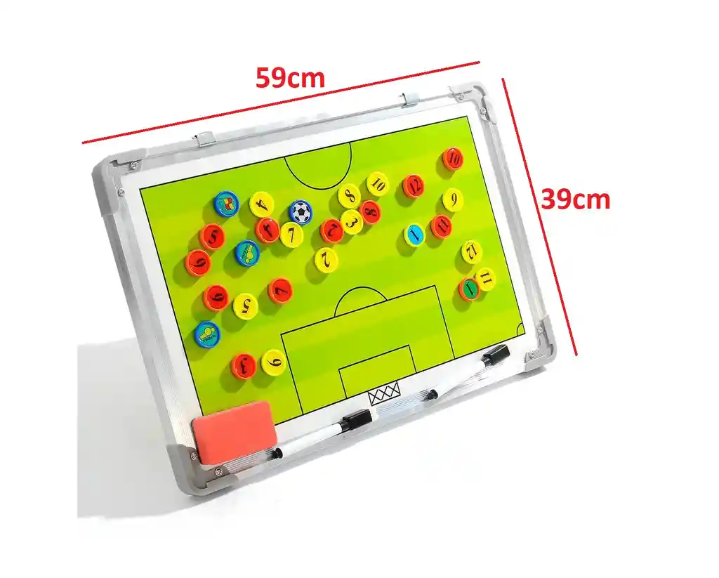 Set Tablero Entrenador Fútbol Escuela Fútbol Importado