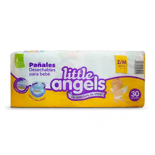 Little Angels Pañales Talla M