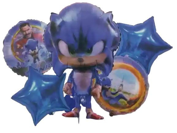 Globos Metalizado, Sonic X5