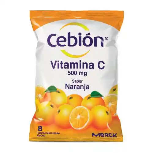Cebion Vitamina C En Tabletas Masticable