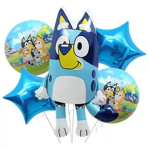 Globos Metalizados, Bluey X5