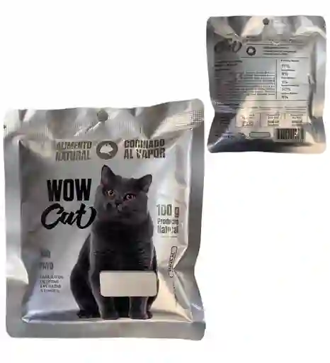 Alimento Cocinado – Pavo Wow Cat