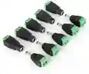 Adaptador 12v Bornera En Par Para Camaras De Seguridad (paquete X6 Pares)