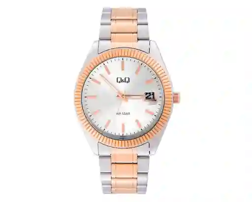 Reloj Para Hombre Qq A476j411y Multicolor + Estuche