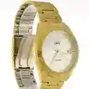 Reloj Para Hombre Qq A476 A476j001y Dorado + Estuche