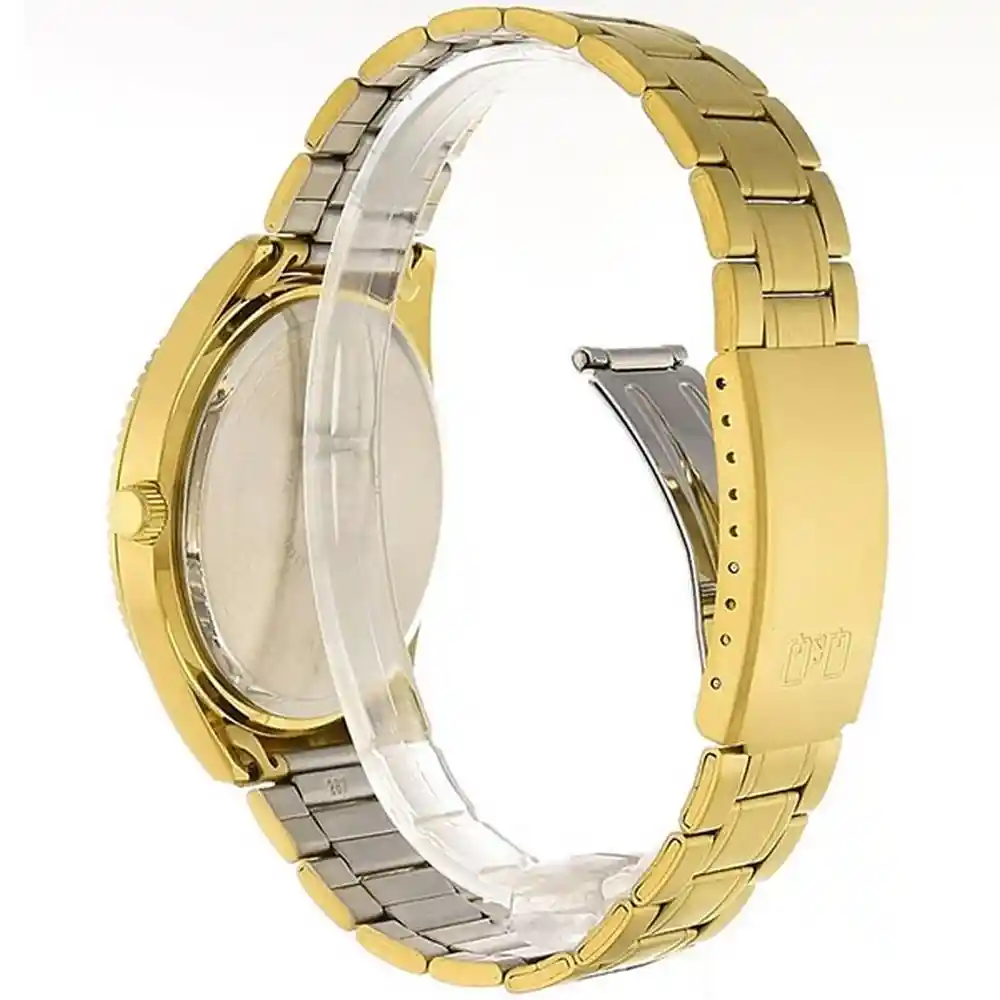 Reloj Para Hombre Qq A476 A476j001y Dorado + Estuche