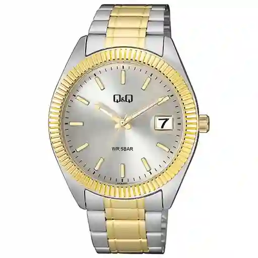 Reloj Para Hombre Qq A476j401y Multicolor + Estuche