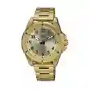 Reloj Para Hombre Qq A472j003y Dorado + Estuche