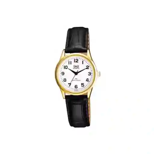 Reloj Qyq Mujer C215j104y Cuero Dama Original + Estuche