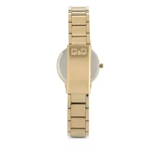 Reloj Qyq Dama Qa43j002y Mujer Acero + Estuche