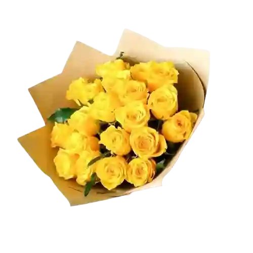 Rosas Amarillas Con Sus Flores Amarillas
