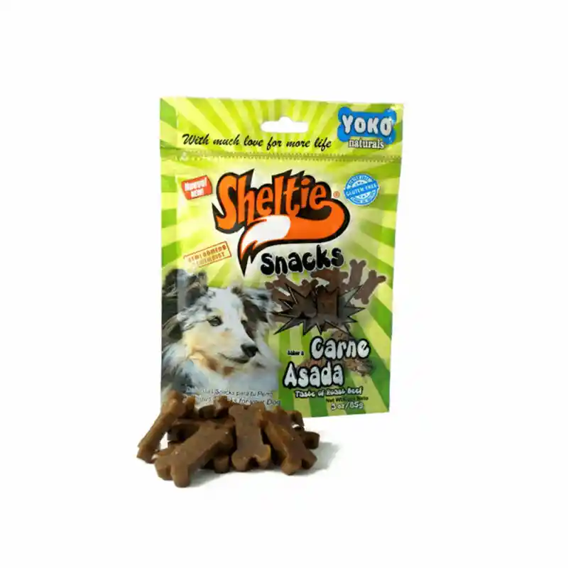 Sheltie Snacks Carne Asada 15 Grs