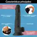 Dildo Super Realista Texturizado Benito Juguete Sexual