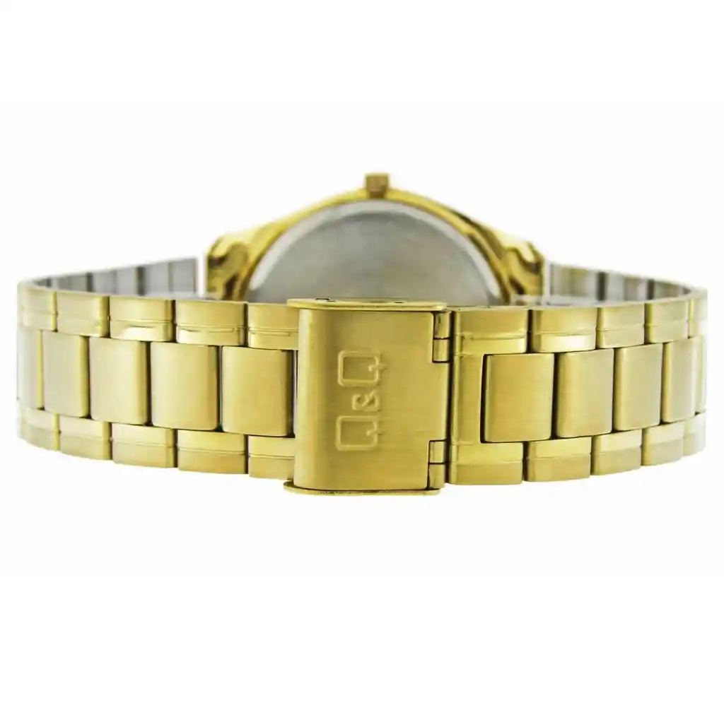 Reloj Hombre Qyq Q594j004y Dorado + Estuche