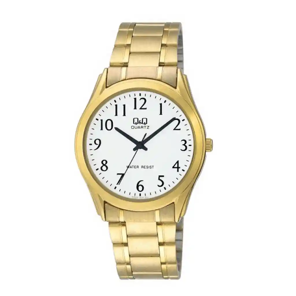Reloj Hombre Qyq Q594j004y Dorado + Estuche
