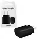 Cargador Original De Pared Samsung 25w Sin Cable - Negro