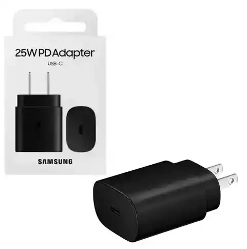 Cargador Original De Pared Samsung 25w Sin Cable - Negro