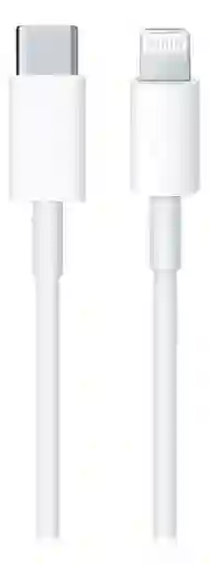 Cable Lightning A Usb Tipo C 2 Mts Color Blanco