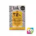 Chocolate 72% Con Miel Marca Lok Embalaje De 1 Unidad Por 70g