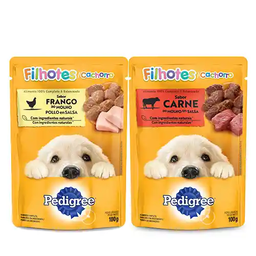 Pedigree Alimento Húmedo Para Cachorros Surtido