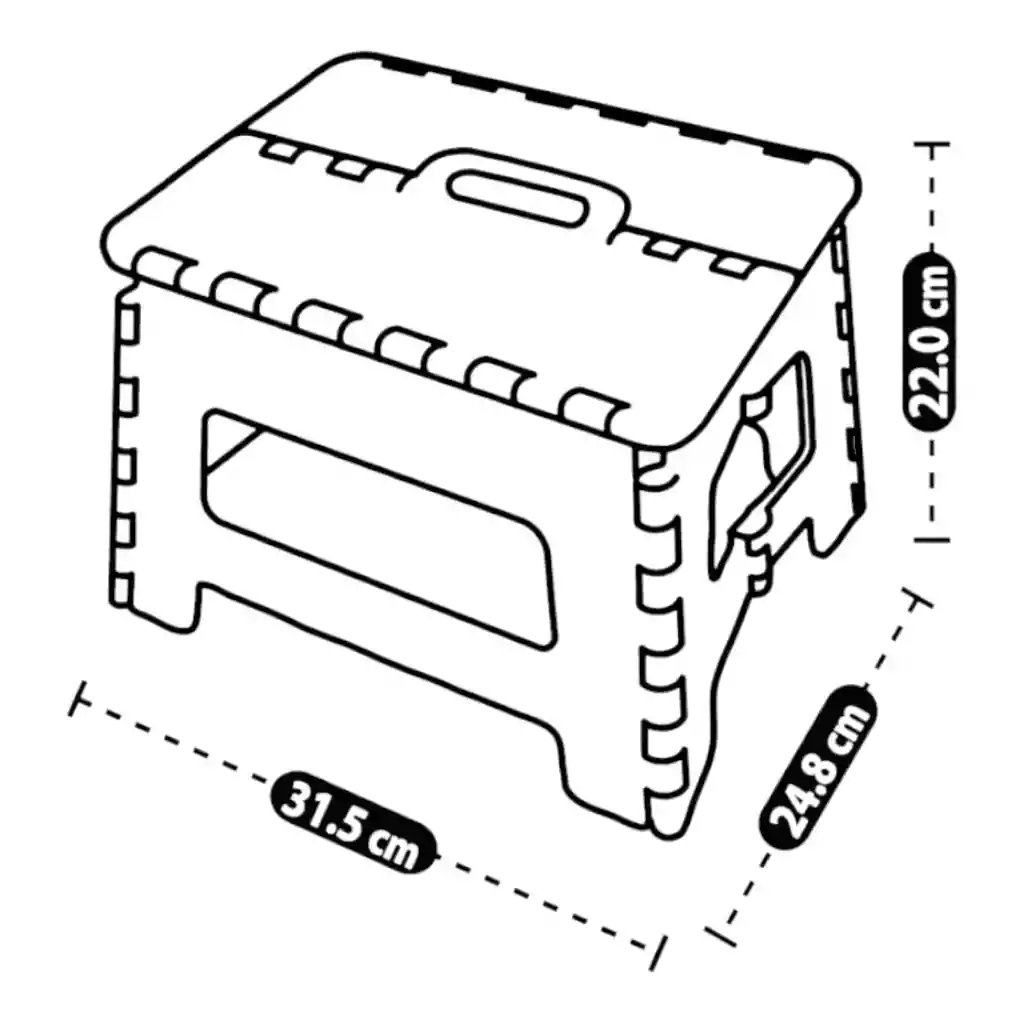 Banquito Plegable Para Alcance Seguro