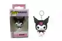 Llavero Pocket Pop: Hello Kitty Kuromi Negro