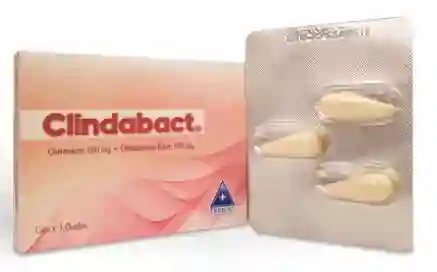 Clindabact (clotrimazol 100mg + Clindamicina 100 Mg) Ovulos