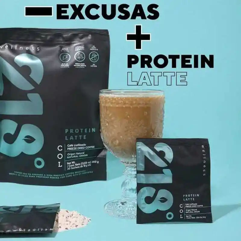 Café Proteína Latte 20 Sachets 360gr