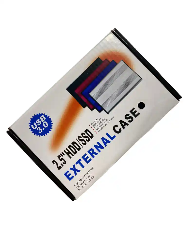 Caja Externa Usb 3.0 Para Disco 2.5" Ssd / Hdd