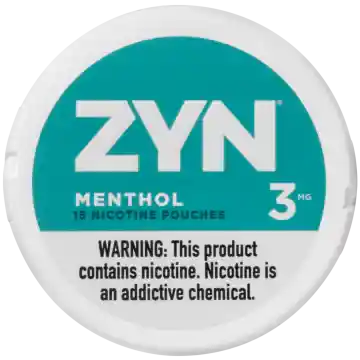 Zyn Parches De Nicotina - Menthol 3mg