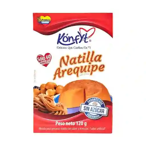 Mezcla Natilla Arequipe Sin Azúcar 120gr