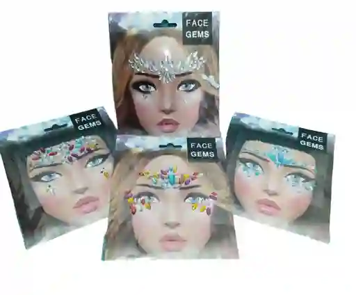 Gemas Stickers Para Ojos Y Rostro Marca Face Gems