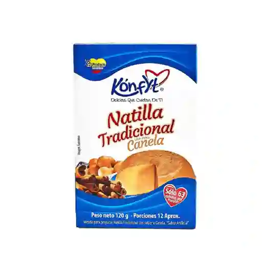 Mezcla Natilla Tradicional Sin Azúcar 120gr