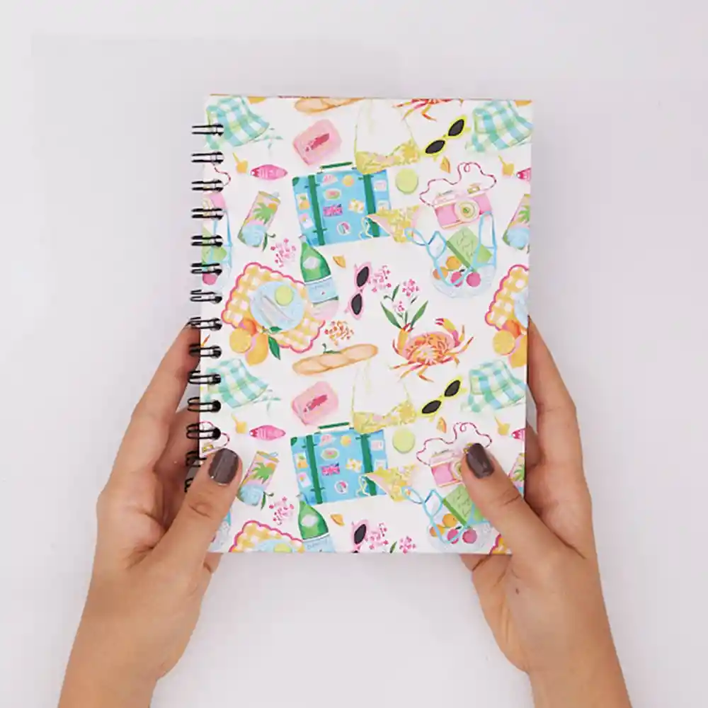 Cuaderno Pequeño Hojas Rayadas - Vida