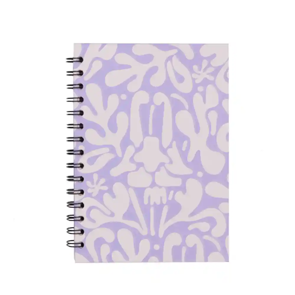 Cuaderno Pequeño Hojas Rayadas - Lila