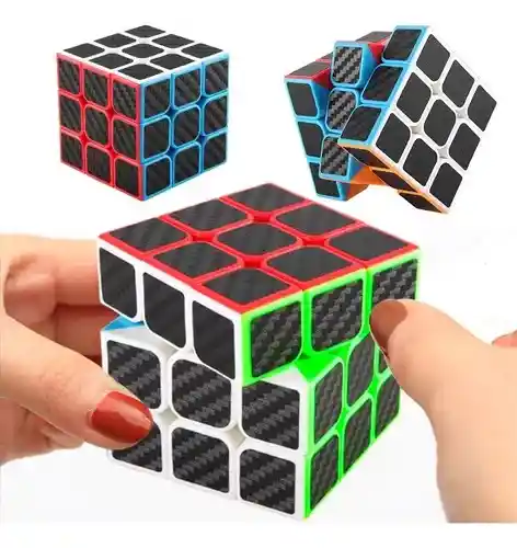 Cubo Rubik Fibra De Carbono 3x3