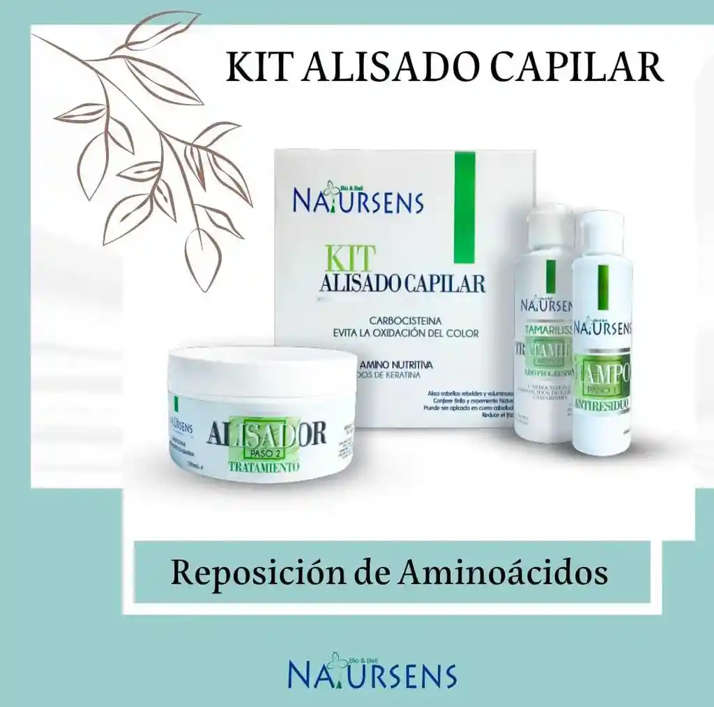 Kit Alisado Capilar Natursen