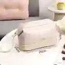 Cosmetiquera Con Compartimiento Para Brochas