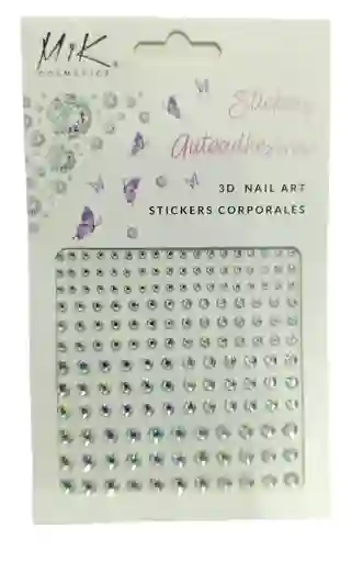 Gemas Stickers Mini Corporales Para Rostro Y Ojos En Forma De Diamante