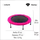 Trampolín Para Ejercicio Color Rosa