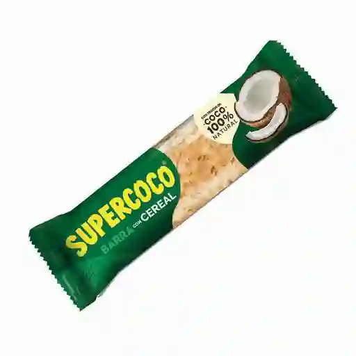 Barra De Cereal Coco 100% Natural 23g Supercoco
