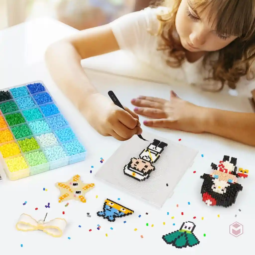 Placa Redonda Hama Beads Perler Midi 15cm Prm15c