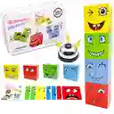 Cambia La Cara Cubos Juego De Mesa Didáctico, Cubos Cambia Rostros