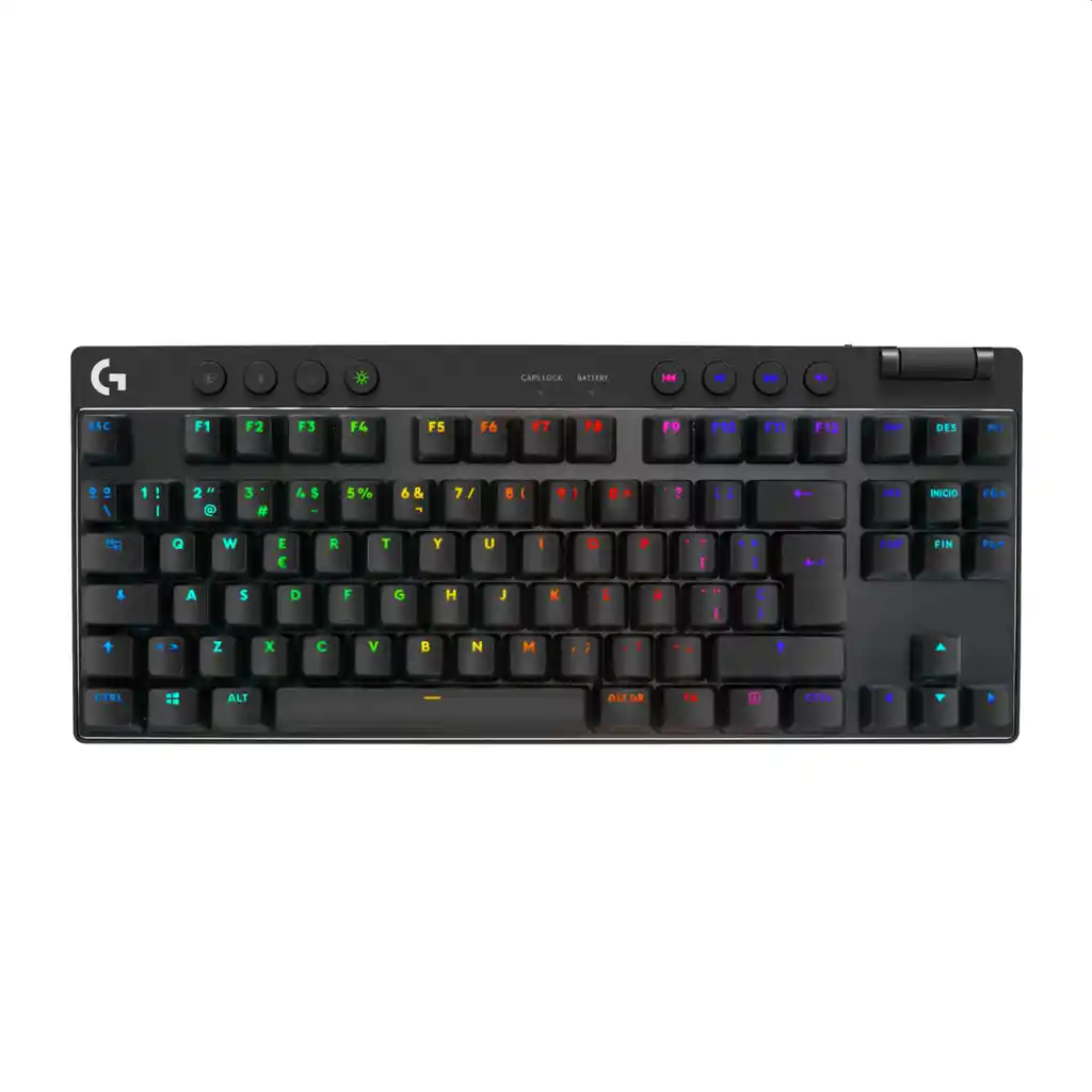 Teclado Gamer Lightspeed Bluetooth Logitech G Pro X Tkl Rgb