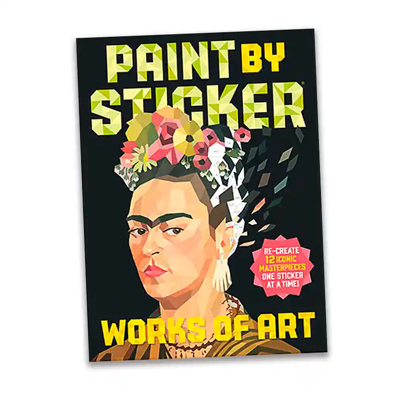 Libro Paint By Sticker Works Of Art