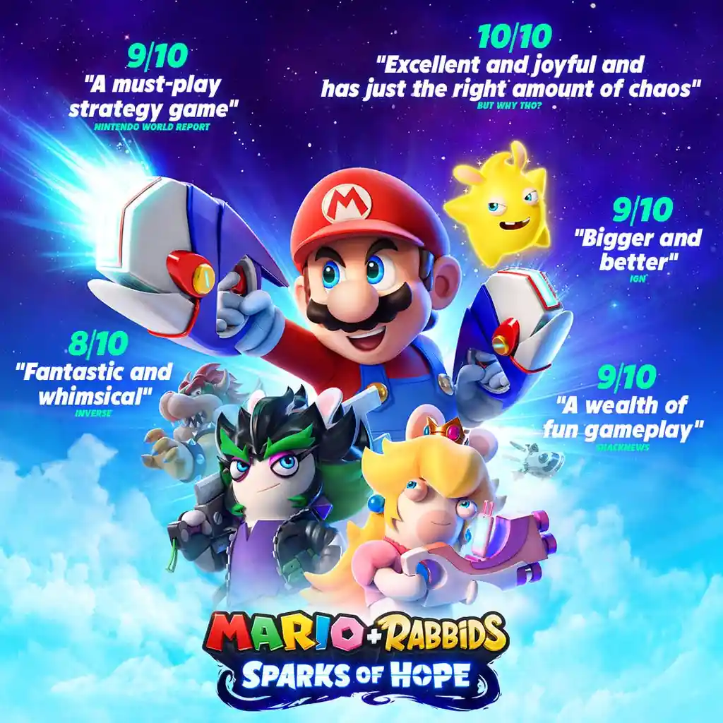 Video Juego Mario + Rabbids Sparks Of Hope – Edicion Stantart Para Nintendo Switch