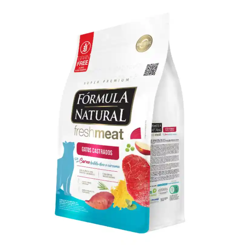 Formula Natural Fresh Meat Gatos Castrados