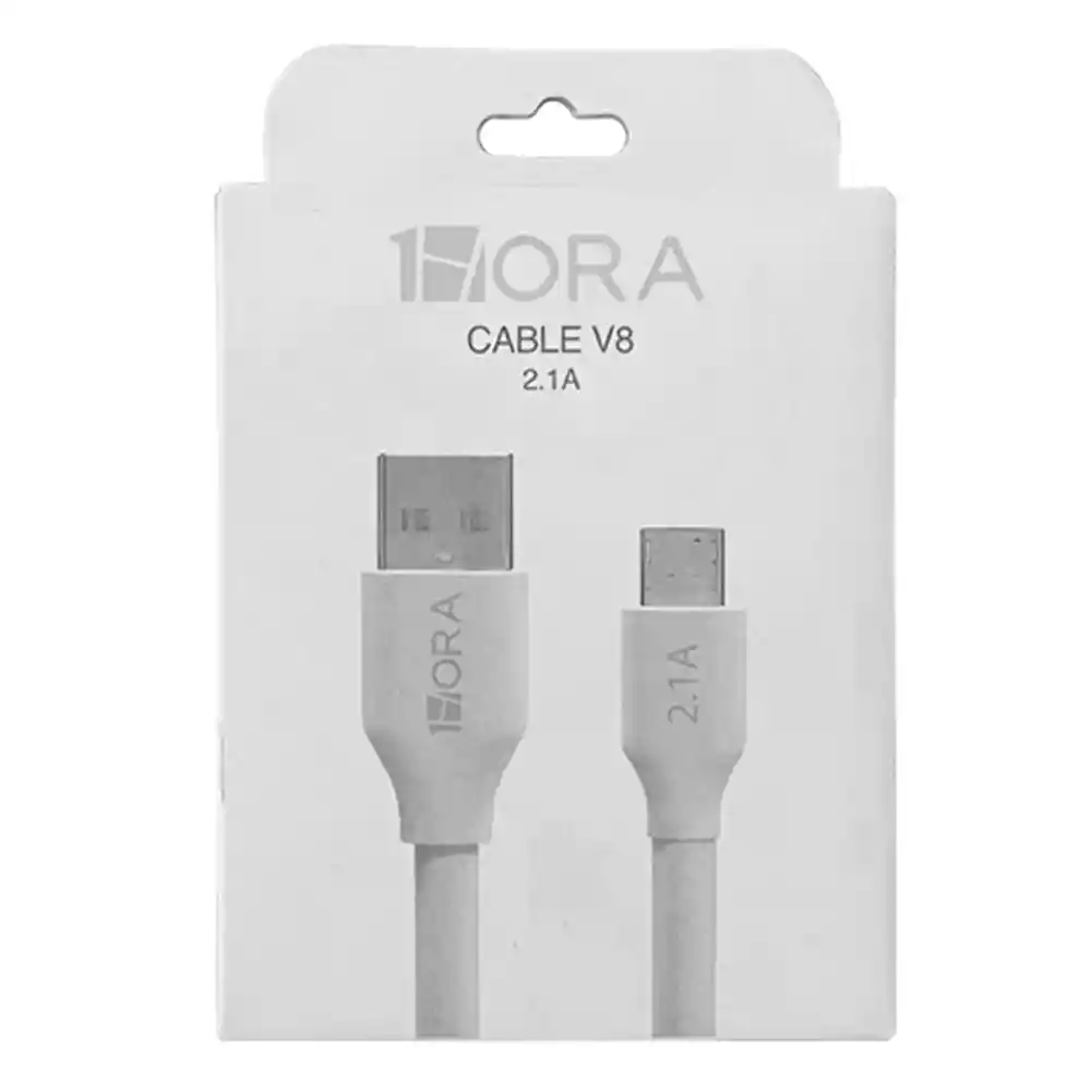 Cable Usb V8 - 2.1a - 1hora